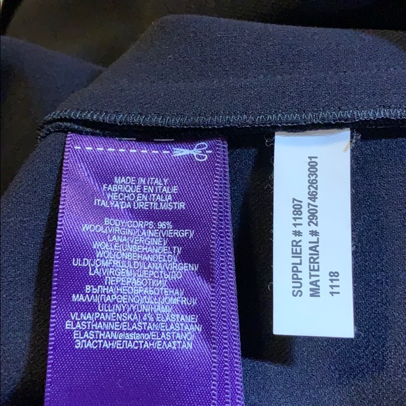 Ralph Lauren Purple Label Cindy Stretch skirt sz 4 - Picture 6 of 7
